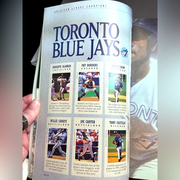 ⚾️ Vintage Pristine 1993 Blue Jays Official Souvenir World Series Scorebook ⚾️ - Picture 15 of 15